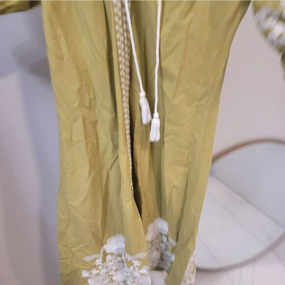 JULIA AMORY Sz XS Embroidered Dress - Picture 3 of 8